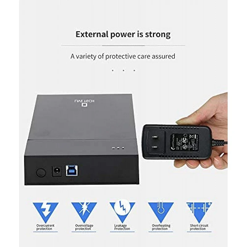 Live Tech 3.5/2.5 Inch SATA to USB 2.0 External Hard Drive Case for Laptop/Desktop/SSD HD (Hard Disk Not Included) (HDC05 USB 2.0) Live Tech 3.5/2.5 Inch SATA to USB 2.0 External Hard Drive Case for Laptop/Desktop/SSD HD (Hard Disk Not Included) (HDC05 USB 2.0)