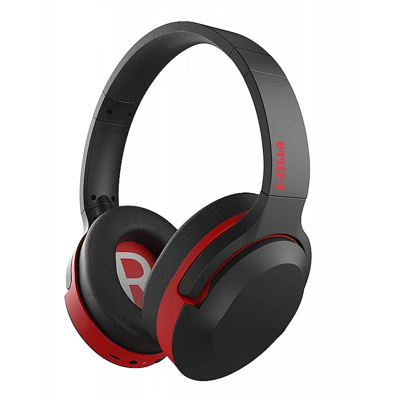 E-Zilla BoomZilla Bluetooth Headphones with Passive Noise Cancellation and 12 Hour Battery Life Black E-Zilla BoomZilla Bluetooth Headphones with Passive Noise Cancellation and 12 Hour Battery Life Black