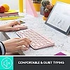 Logitech K380 Wireless Multi-Device Bluetooth Keyboard (Rose) Logitech K380 Wireless Multi-Device Bluetooth Keyboard (Rose)