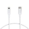 Amazon Basics Mfi Certified Usb-C To Lightning Cable Cord For Smartphone (1-Ft, White) Amazon Basics Mfi Certified Usb-C To Lightning Cable Cord For Smartphone (1-Ft, White)