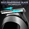 SYSKA HT3333K Corded & Cordless Stainless Steel Blade Grooming Trimmer with 60 Minutes Working Time; 10 Length Settings (Black) SYSKA HT3333K Corded & Cordless Stainless Steel Blade Grooming Trimmer with 60 Minutes Working Time; 10 Length Settings (Black)