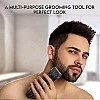 SYSKA HT3333K Corded & Cordless Stainless Steel Blade Grooming Trimmer with 60 Minutes Working Time; 10 Length Settings (Black) SYSKA HT3333K Corded & Cordless Stainless Steel Blade Grooming Trimmer with 60 Minutes Working Time; 10 Length Settings (Black)