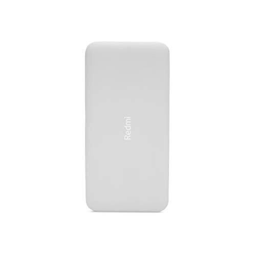 Redmi 10000mAh Lithium Polymer Power Bank with 10 Watt Fast Charging, (White)