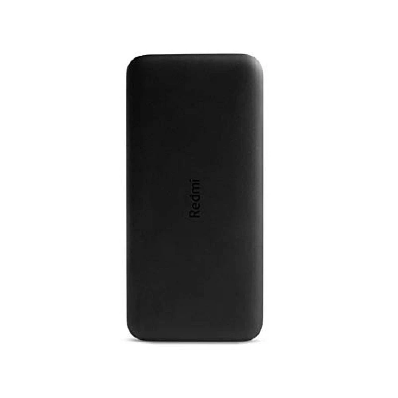 Redmi 20000mAh Li-Polymer Power Bank (Black), USB Type C and Micro USB Ports | 18W Fast Charging Redmi 20000mAh Li-Polymer Power Bank (Black), USB Type C and Micro USB Ports | 18W Fast Charging