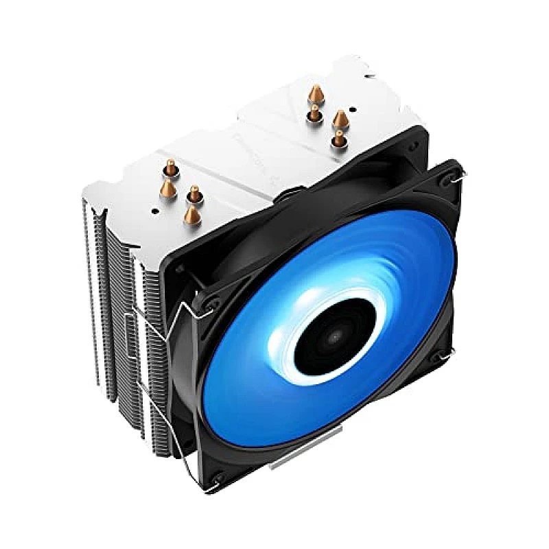 DEEPCOOL GAMMAXX 400 V2 Blue LED air CPU Cooler for Intel LGA1700/1200/1151/1150/1155 and AMD AM4 DEEPCOOL GAMMAXX 400 V2 Blue LED air CPU Cooler for Intel LGA1700/1200/1151/1150/1155 and AMD AM4