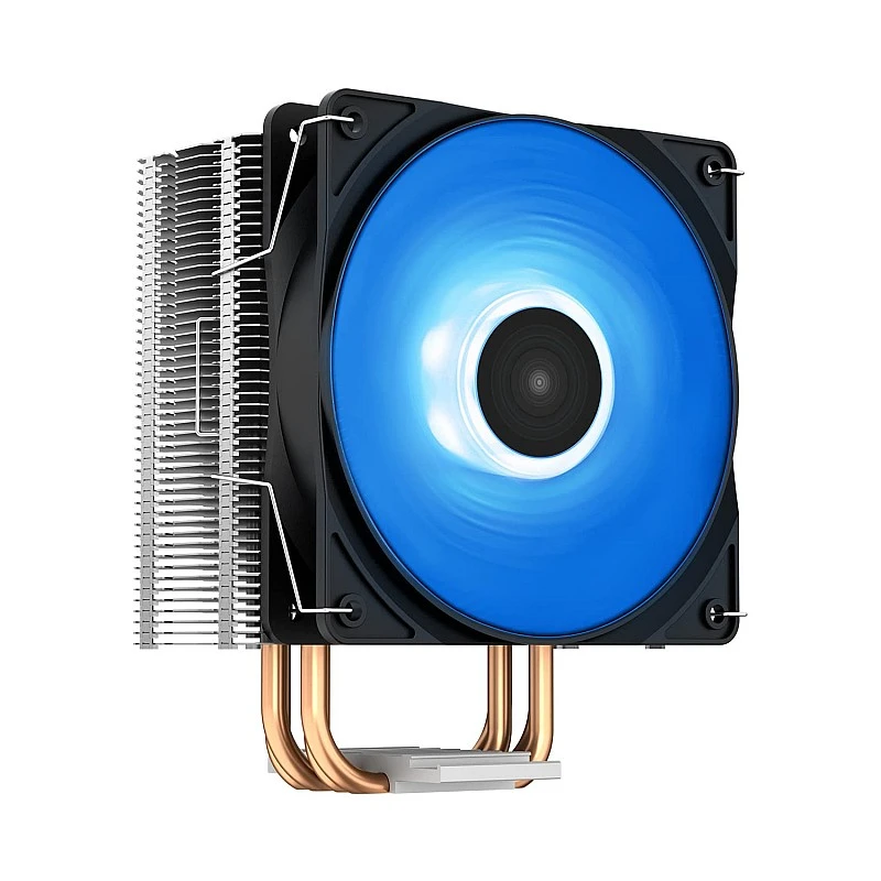 DEEPCOOL GAMMAXX 400 V2 Blue LED air CPU Cooler for Intel LGA1700/1200/1151/1150/1155 and AMD AM4 DEEPCOOL GAMMAXX 400 V2 Blue LED air CPU Cooler for Intel LGA1700/1200/1151/1150/1155 and AMD AM4