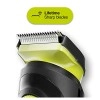Braun Beard Trimmer BT3221 and Hair Clipper for Men, Lifetime Sharp Blades, 20 Length Settings, 50mins cordless trimming, Black/Volt Green