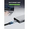 Belkin USB-C Multimedia + Charge Adapter (100W) with Tethered USB-C Cable Black Belkin USB-C Multimedia + Charge Adapter (100W) with Tethered USB-C Cable Black