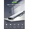 Belkin USB-C Multimedia + Charge Adapter (100W) with Tethered USB-C Cable Black Belkin USB-C Multimedia + Charge Adapter (100W) with Tethered USB-C Cable Black