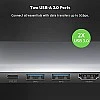 Belkin USB-C Multimedia + Charge Adapter (100W) with Tethered USB-C Cable Black Belkin USB-C Multimedia + Charge Adapter (100W) with Tethered USB-C Cable Black