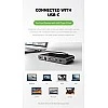 Belkin USB-C Multimedia + Charge Adapter (100W) with Tethered USB-C Cable Black Belkin USB-C Multimedia + Charge Adapter (100W) with Tethered USB-C Cable Black