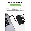 Belkin USB-C Multimedia + Charge Adapter (100W) with Tethered USB-C Cable Black Belkin USB-C Multimedia + Charge Adapter (100W) with Tethered USB-C Cable Black