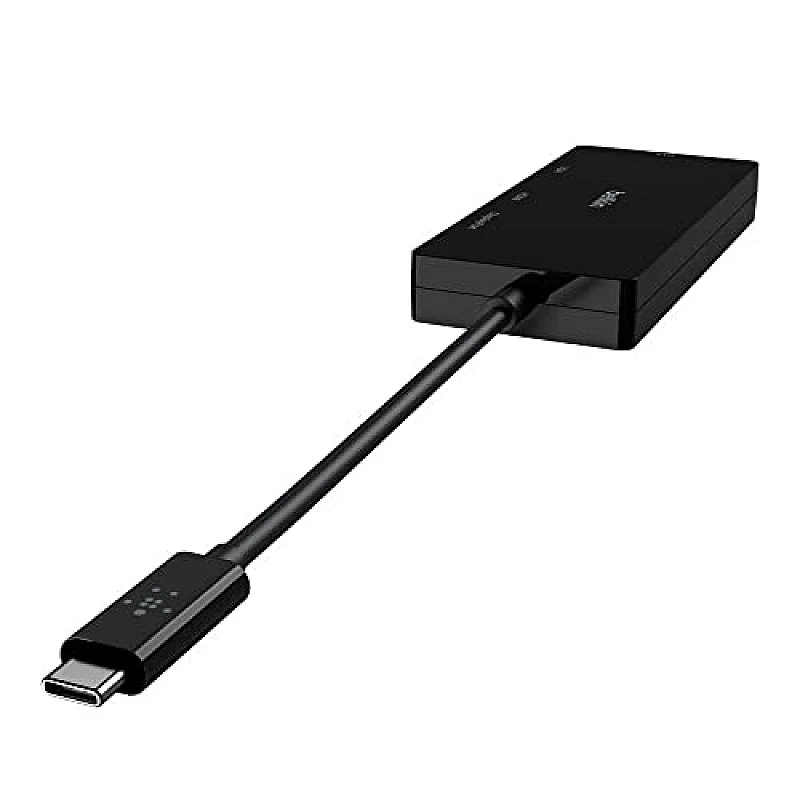 Belkin USB-C Multi Port Display Adapter (with Tethered USB-C Cable) Belkin USB-C Multi Port Display Adapter (with Tethered USB-C Cable)