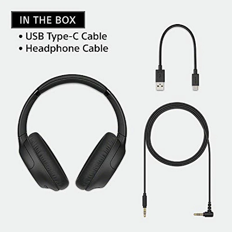 Sony WH-CH710N Noise Cancelling Wireless Headphones (Black) Sony WH-CH710N Noise Cancelling Wireless Headphones (Black)