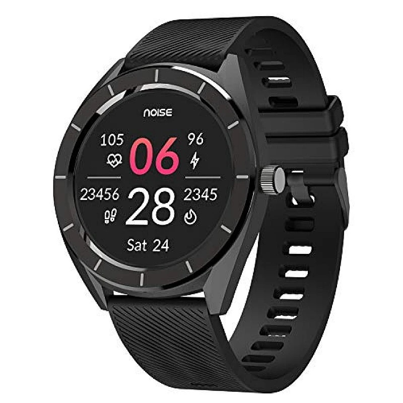 Noise NoiseFit Stainless Steel Endure Smartwatch with 100+ Cloud Based Watch Faces and 20 Day Battery Life (Charcoal Black) Noise NoiseFit Stainless Steel Endure Smartwatch with 100+ Cloud Based Watch Faces and 20 Day Battery Life (Charcoal Black)