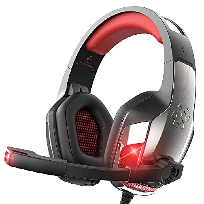 Hunterspider Gaming Headset Headphones for PS4 PS5 Switch Xbox One PC with Microphone Hunterspider Gaming Headset Headphones for PS4 PS5 Switch Xbox One PC with Microphone