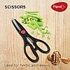 Pigeon by Stovekraft Angular Holder Shears Kitchen Knifes 6 Piece Set with Wooden Block (Stainless Steel) Pigeon by Stovekraft Angular Holder Shears Kitchen Knifes 6 Piece Set with Wooden Block (Stainless Steel)