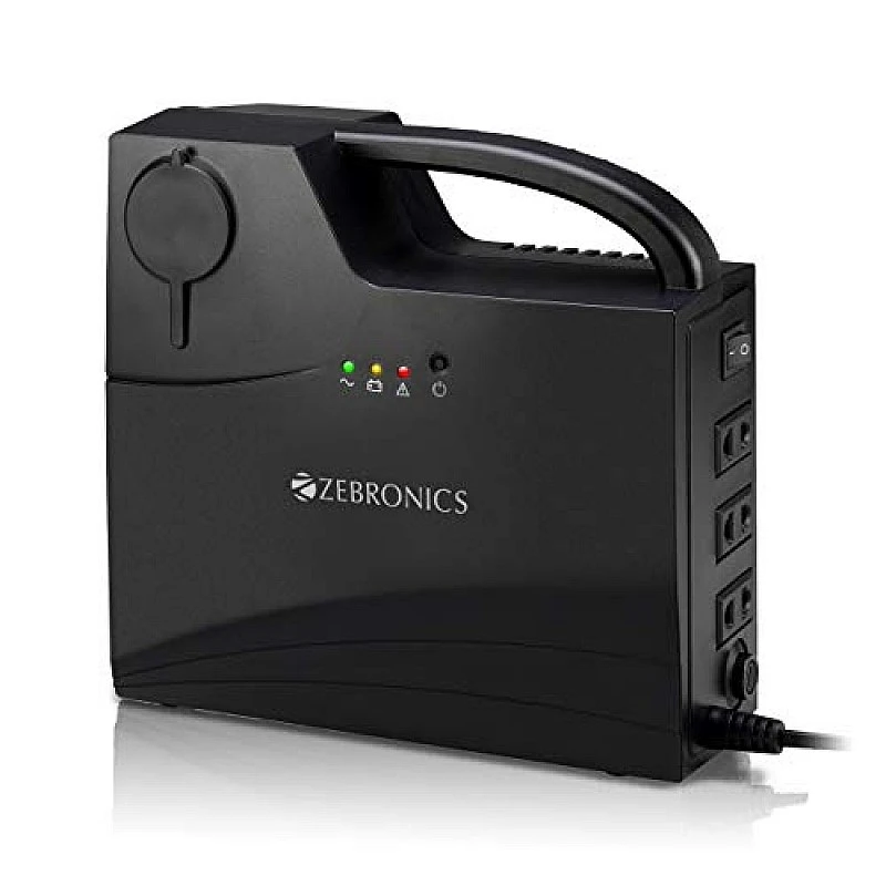 Zebronics ZEB-CU5013 Portable CFL UPS(Black) Zebronics ZEB-CU5013 Portable CFL UPS(Black)