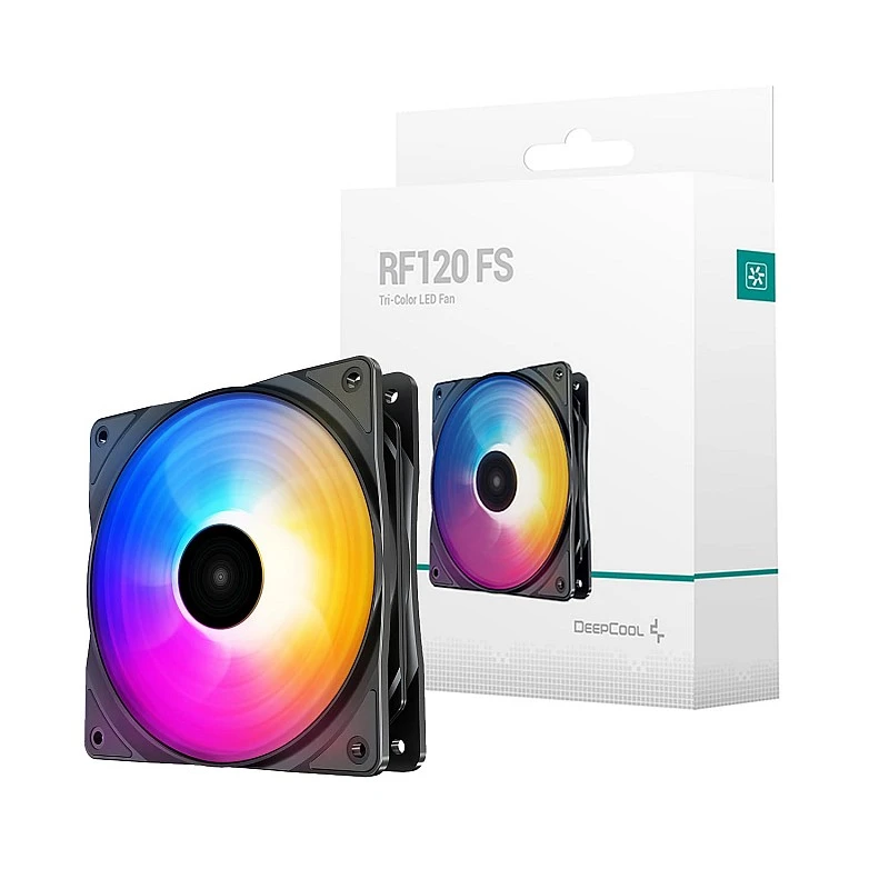 DEEPCOOL RF120 FS 120 mm Case Fans/Cooler 1500 RPM - DP-FLED3-RF120-FS DEEPCOOL RF120 FS 120 mm Case Fans/Cooler 1500 RPM - DP-FLED3-RF120-FS