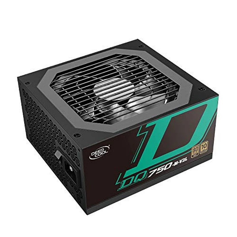 Deepcool DQ750-M V2L, 750 Watt, 80 Plus Gold Full Modular Power Supply/PSU for Gaming PC (Black) Deepcool DQ750-M V2L, 750 Watt, 80 Plus Gold Full Modular Power Supply/PSU for Gaming PC (Black)