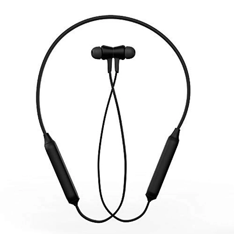 Zebronics Zeb Monk Wireless In-Ear Neckband Earphone with Active Noise Cancellation (ANC), Black Zebronics Zeb Monk Wireless In-Ear Neckband Earphone with Active Noise Cancellation (ANC), Black