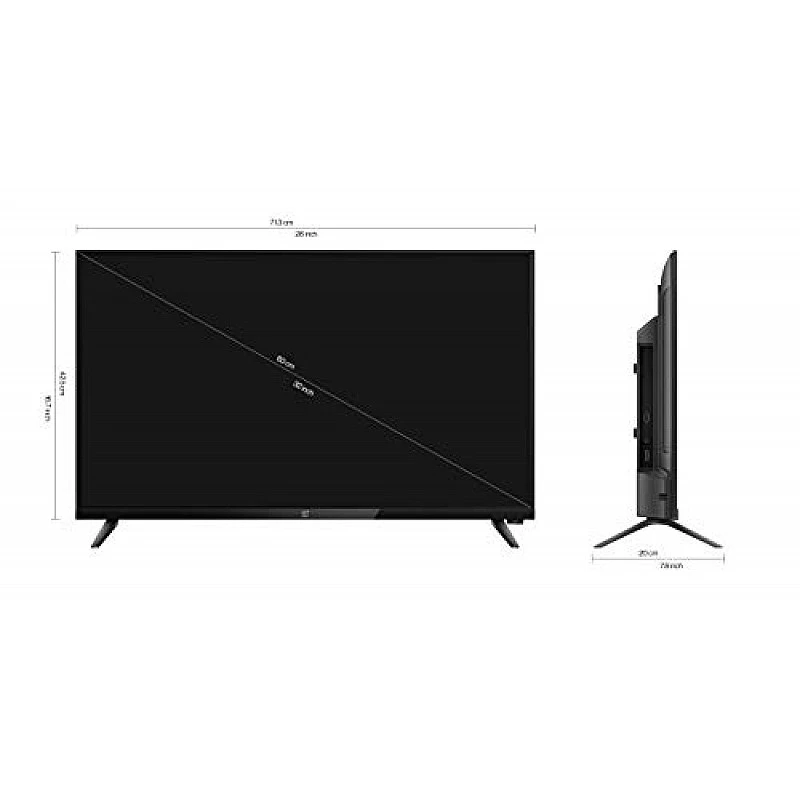 OnePlus 80 cm (32 inches) Y Series HD Ready LED Smart Android TV 32Y1 (Black) (2020 Model)- OnePlus 80 cm (32 inches) Y Series HD Ready LED Smart Android TV 32Y1 (Black) (2020 Model)-