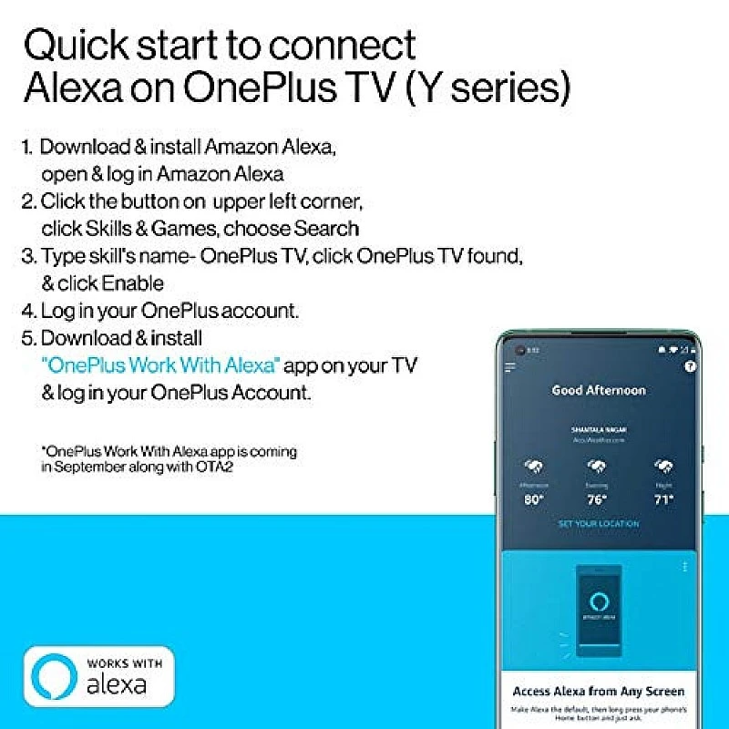 OnePlus 80 cm (32 inches) Y Series HD Ready LED Smart Android TV 32Y1 (Black) (2020 Model)- OnePlus 80 cm (32 inches) Y Series HD Ready LED Smart Android TV 32Y1 (Black) (2020 Model)-