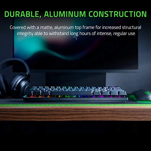 Razer Huntsman Mini 60% Gaming Keyboard Fastest Keyboard Switches Ever Clicky Optical Switches Chroma Rgb Lighting Classic Black, Wired Razer Huntsman Mini 60% Gaming Keyboard Fastest Keyboard Switches Ever Clicky Optical Switches Chroma Rgb Lighting Classic Black, Wired