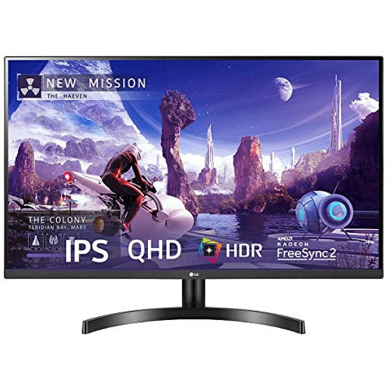 LG Qhd 2K - 27Qn600, 2560 X 1440 Pixels 27 Inch (68.58 Cm) IPS Display 3 Side Borderless Black LG Qhd 2K - 27Qn600, 2560 X 1440 Pixels 27 Inch (68.58 Cm) IPS Display 3 Side Borderless Black