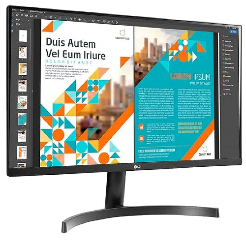 LG Qhd 2K - 27Qn600, 2560 X 1440 Pixels 27 Inch (68.58 Cm) IPS Display 3 Side Borderless Black LG Qhd 2K - 27Qn600, 2560 X 1440 Pixels 27 Inch (68.58 Cm) IPS Display 3 Side Borderless Black