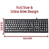 Quantum QHM-7406 Full-Sized Keyboard with (₹) Rupee Symbol, Hotkeys and 3-pieces LED function Quantum QHM-7406 Full-Sized Keyboard with (₹) Rupee Symbol, Hotkeys and 3-pieces LED function