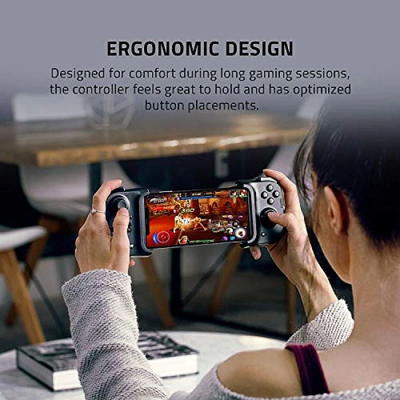 Razer Kishi - Wireless Gaming Controller for iPhone – Black - RZ06-03360100-R3M1 Razer Kishi - Wireless Gaming Controller for iPhone – Black - RZ06-03360100-R3M1