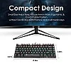 HUO JI 60% Mechanical Gaming Keyboard, E-Yooso Z-88 With Brown Switches, Rainbow Led Backlit HUO JI 60% Mechanical Gaming Keyboard, E-Yooso Z-88 With Brown Switches, Rainbow Led Backlit