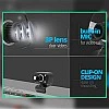 Zebronics Zeb-Crystal Clear Web Camera with 3P Lens Built-in Microphone Black Zebronics Zeb-Crystal Clear Web Camera with 3P Lens Built-in Microphone Black
