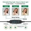 Marklif CXB-260 10" Inch (26 cm) LED Ring Fill Light for Camera/Phone with 7 Feet Long Foldable and Lightweight Tripod Stand