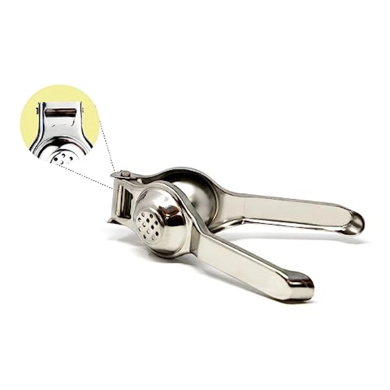 Signoraware Lemon Squeezer with Bottle Opener Food Grade Stainless Steel, Set of 1, Silver Signoraware Lemon Squeezer with Bottle Opener Food Grade Stainless Steel, Set of 1, Silver