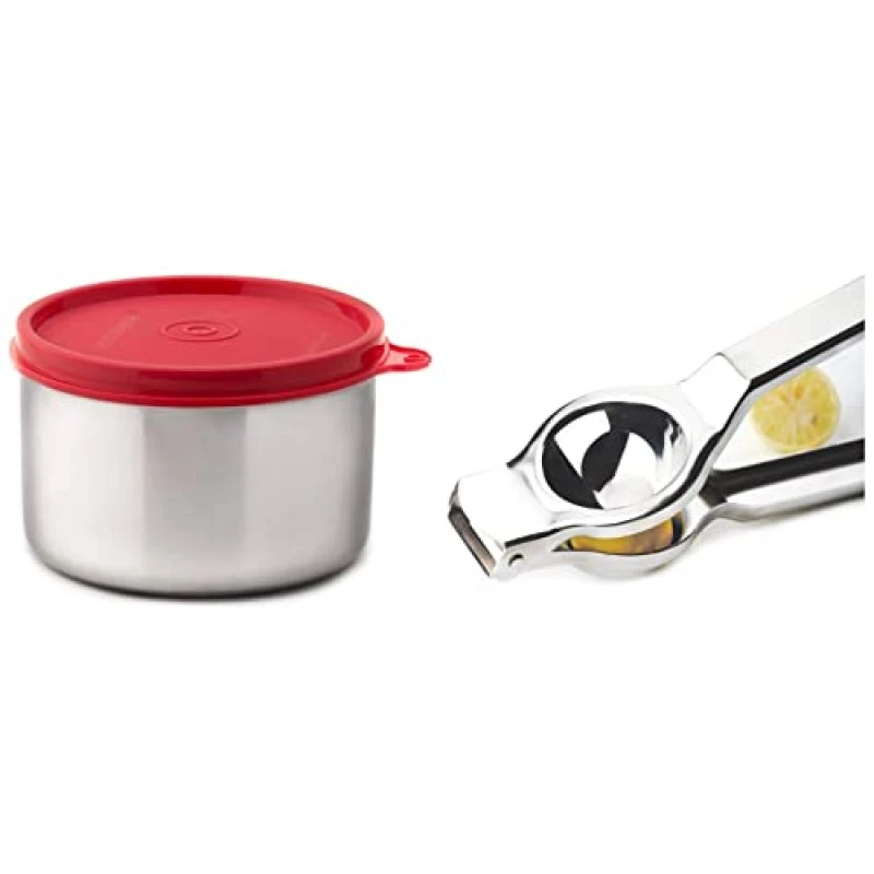 Signoraware Lemon Squeezer with Bottle Opener Food Grade Stainless Steel, Set of 1, Silver Signoraware Lemon Squeezer with Bottle Opener Food Grade Stainless Steel, Set of 1, Silver