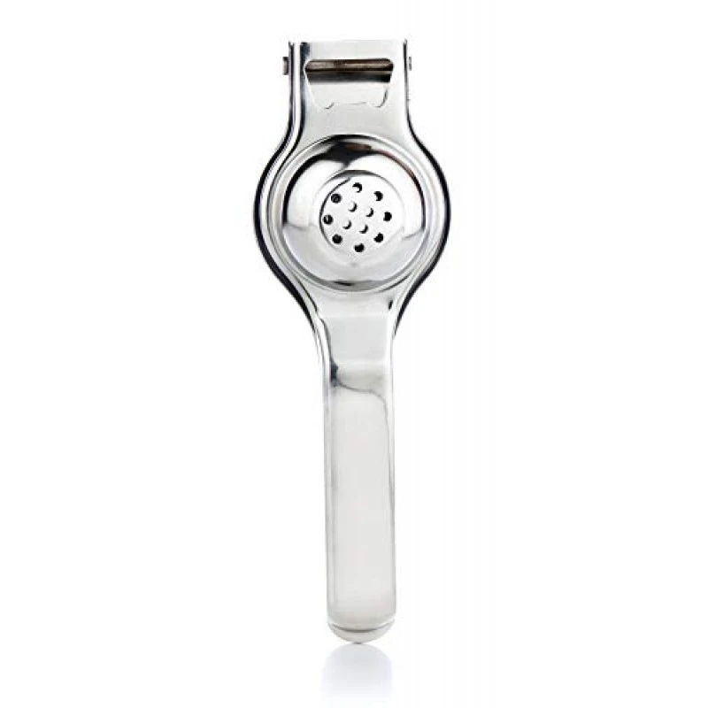 Signoraware Lemon Squeezer with Bottle Opener Food Grade Stainless Steel, Set of 1, Silver Signoraware Lemon Squeezer with Bottle Opener Food Grade Stainless Steel, Set of 1, Silver