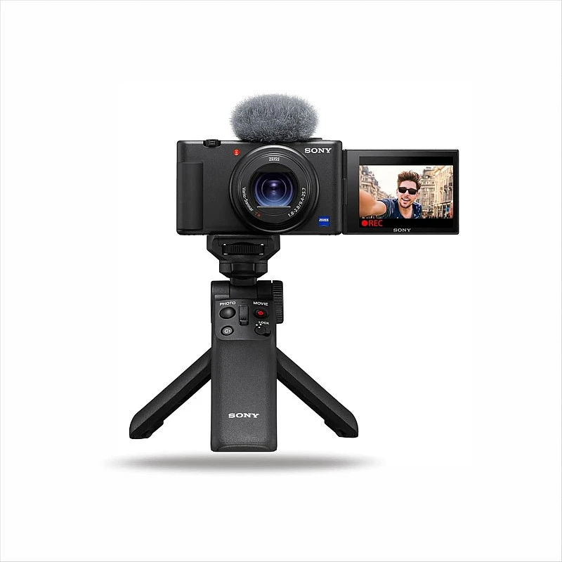 Sony Digital Camera ZV 1 for Content Creators (Compact, Video Eye AF, Flip Screen, in-Built Microphone, Bluetooth Shooting Grip, 4K Vlogging Camera for Content Creation) - Black Sony Digital Camera ZV 1 for Content Creators (Compact, Video Eye AF, Flip Screen, in-Built Microphone, Bluetooth Shooting Grip, 4K Vlogging Camera for Content Creation) - Black