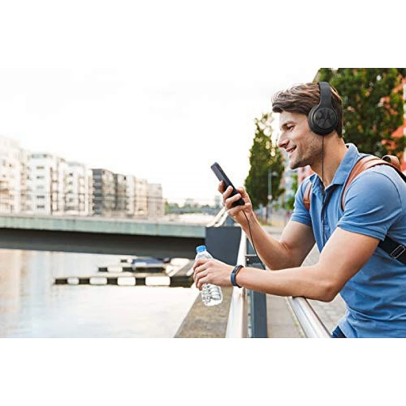 Motorola Lifestyle Pulse 120 Wireless Bluetooth Over The Ear Headphone with Mic (Black)- Motorola Lifestyle Pulse 120 Wireless Bluetooth Over The Ear Headphone with Mic (Black)-