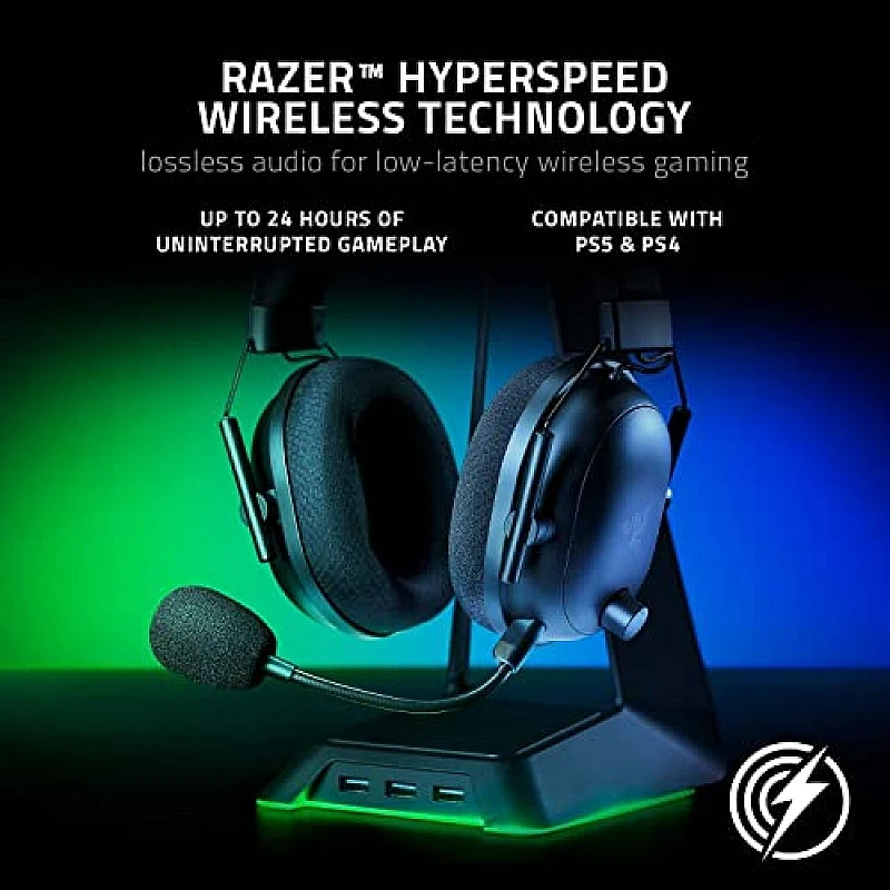 Razer BlackShark V2 Pro Wireless Gaming On Ear Headset - Black Razer BlackShark V2 Pro Wireless Gaming On Ear Headset - Black