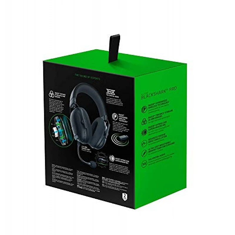 Razer BlackShark V2 Pro Wireless Gaming On Ear Headset - Black Razer BlackShark V2 Pro Wireless Gaming On Ear Headset - Black