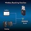 Zebronics ZEB-USB300WF 300Mbps WiFi Adapter Supports Advanced Security WPA/WPA2 for Hotspot (Black) Zebronics ZEB-USB300WF 300Mbps WiFi Adapter Supports Advanced Security WPA/WPA2 for Hotspot (Black)