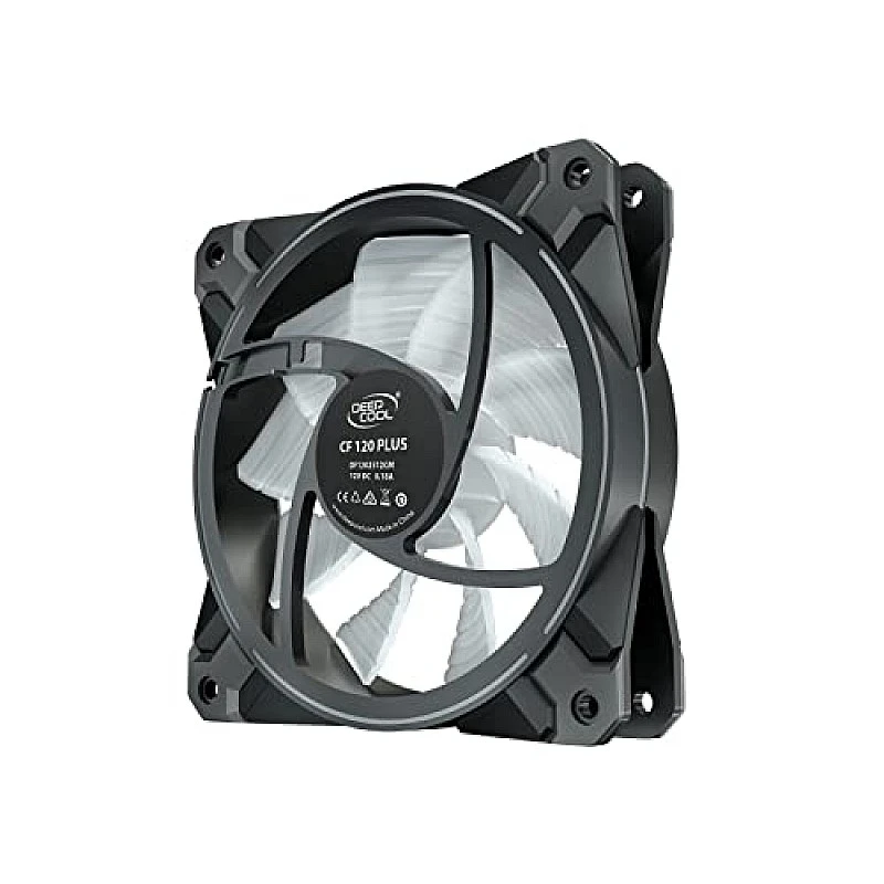 DEEPCOOL CF120 Plus 3 IN 1 RGB 120 mm Case Fan/Cooler- DP-F12-AR-CF120P-3P DEEPCOOL CF120 Plus 3 IN 1 RGB 120 mm Case Fan/Cooler- DP-F12-AR-CF120P-3P