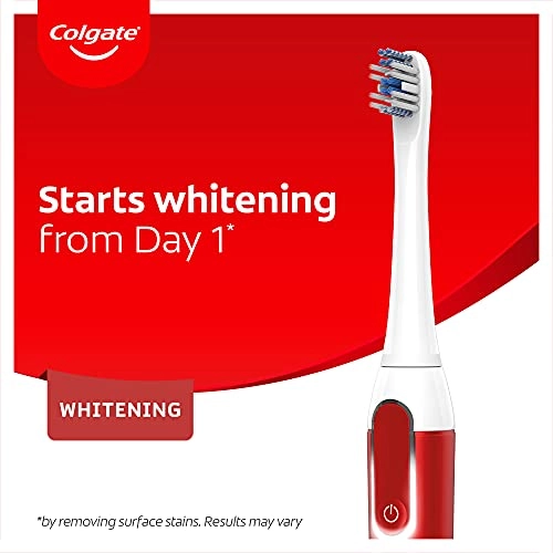 Colgate Proclinical 500R Whitening Rechargeable Sonic Toothbrush, Electric Toothbrush for adults with Soft & Spiral Bristles, Dual-Brushing Mode Colgate Proclinical 500R Whitening Rechargeable Sonic Toothbrush, Electric Toothbrush for adults with Soft & Spiral Bristles, Dual-Brushing Mode