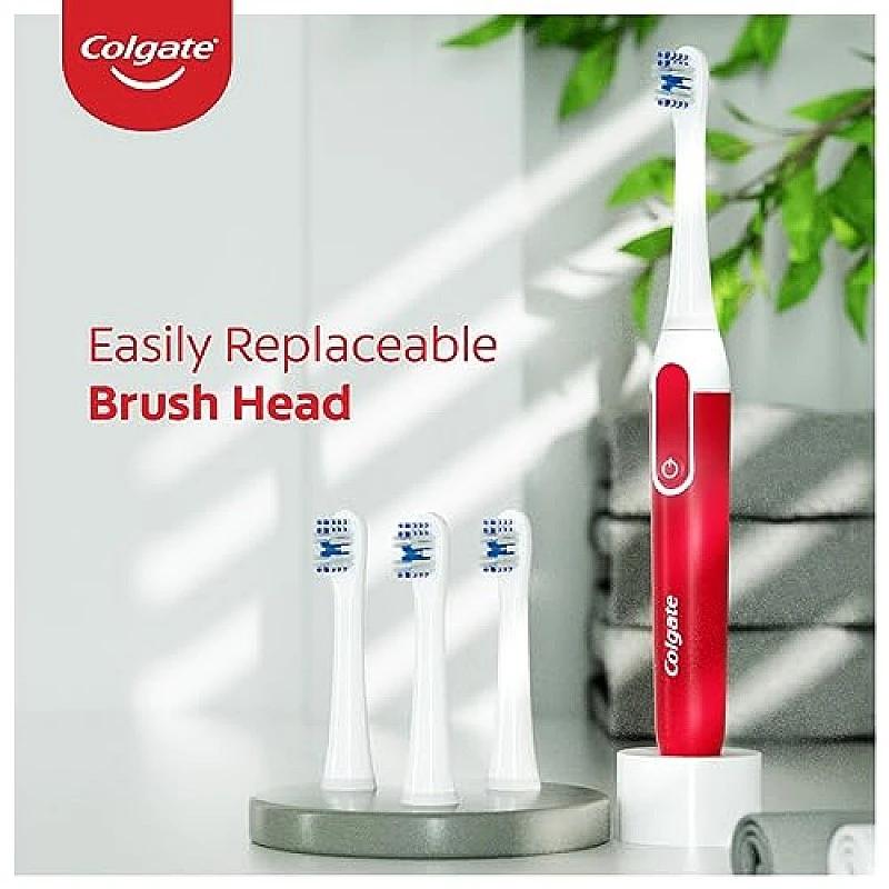 Colgate Proclinical 500R Whitening Rechargeable Sonic Toothbrush, Electric Toothbrush for adults with Soft & Spiral Bristles, Dual-Brushing Mode Colgate Proclinical 500R Whitening Rechargeable Sonic Toothbrush, Electric Toothbrush for adults with Soft & Spiral Bristles, Dual-Brushing Mode