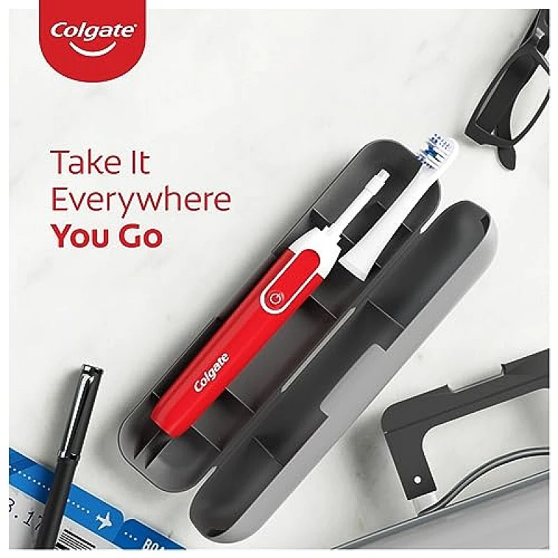 Colgate Proclinical 500R Whitening Rechargeable Sonic Toothbrush, Electric Toothbrush for adults with Soft & Spiral Bristles, Dual-Brushing Mode Colgate Proclinical 500R Whitening Rechargeable Sonic Toothbrush, Electric Toothbrush for adults with Soft & Spiral Bristles, Dual-Brushing Mode