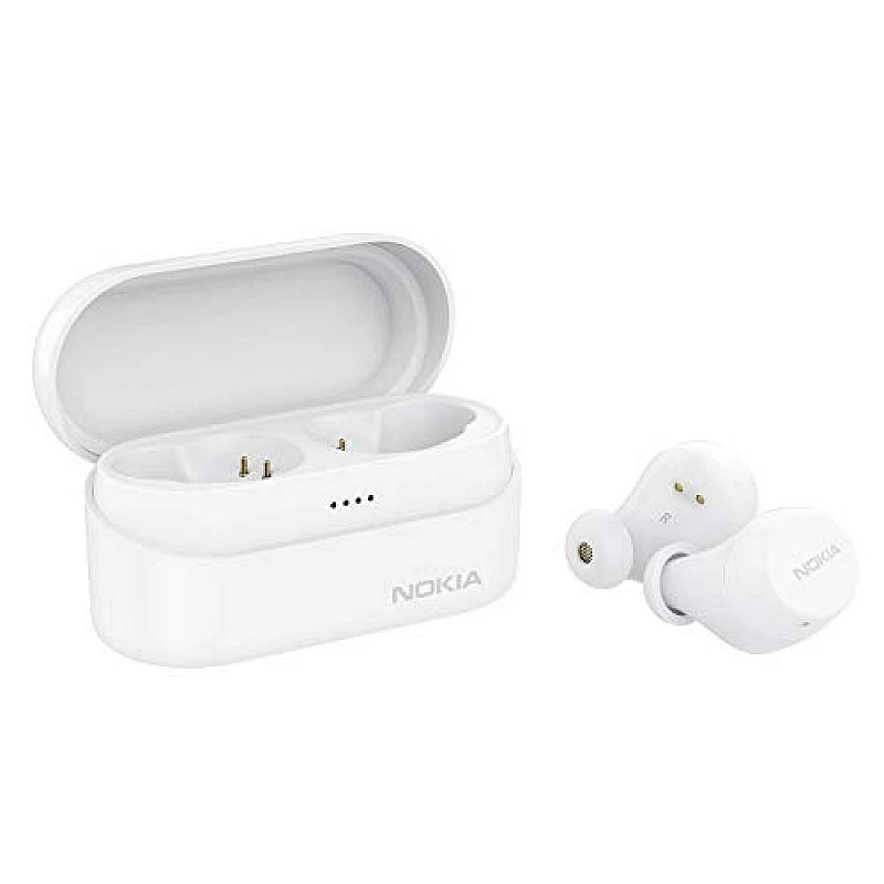 Nokia Power Lite with Up to 35 Hours of Play Time, Waterproofing, 5.0 Bluetooth Truly Wireless in Ear Earbuds with Mic Crystal-Clear Sound Nokia Power Lite with Up to 35 Hours of Play Time, Waterproofing, 5.0 Bluetooth Truly Wireless in Ear Earbuds with Mic Crystal-Clear Sound