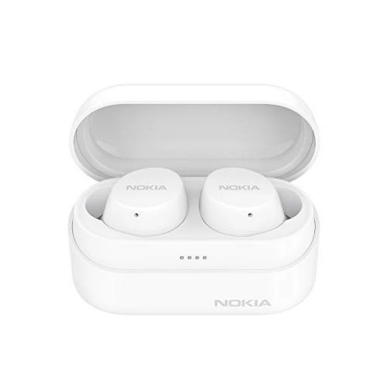 Nokia Power Lite with Up to 35 Hours of Play Time, Waterproofing, 5.0 Bluetooth Truly Wireless in Ear Earbuds with Mic Crystal-Clear Sound Nokia Power Lite with Up to 35 Hours of Play Time, Waterproofing, 5.0 Bluetooth Truly Wireless in Ear Earbuds with Mic Crystal-Clear Sound