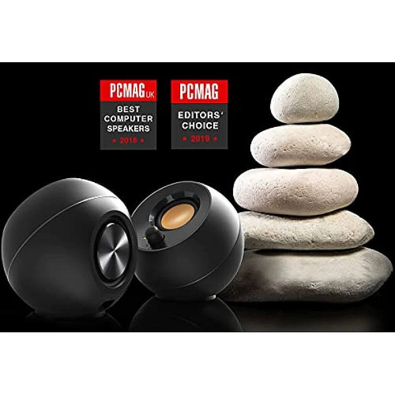 Creative Pebble V3 Minimalistic 2.0 USB-C Desktop Speakers with USB Audio, Clear Dialog Enhancement Creative Pebble V3 Minimalistic 2.0 USB-C Desktop Speakers with USB Audio, Clear Dialog Enhancement